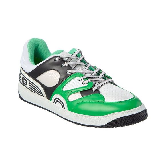Gucci Basket Demetra Sneaker, Green - Picture 1 of 5